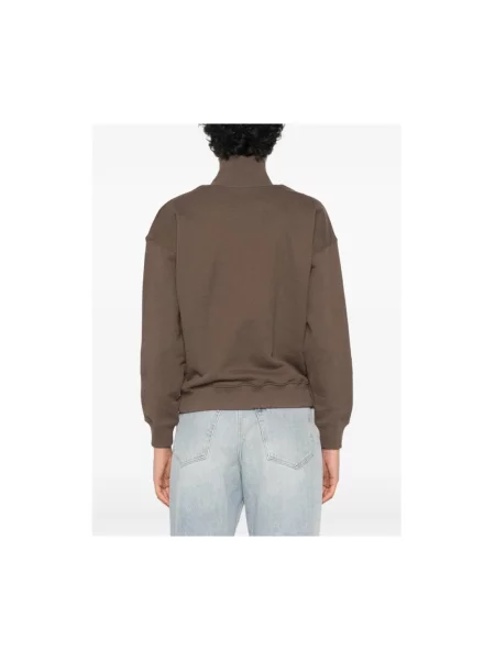 Bluza rozpinana Maison Kitsune brązowa