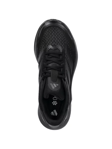 Komplet dresowy Adidas koronkowy sznurowany w paski różowy