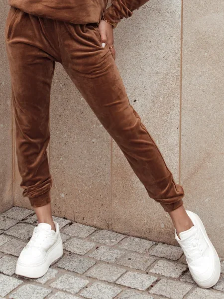 Trenirka Dstreet iz pliša rjava