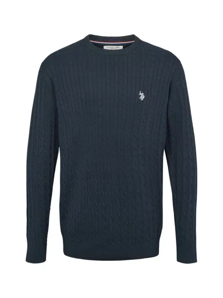 U.S. POLO ASSN. Pulover UMMads închis albastru