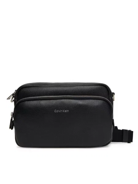 Torbica za okrog pasu Calvin Klein Raised Camera Bag črna