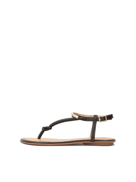 Kazar Flip-flops auriu negru