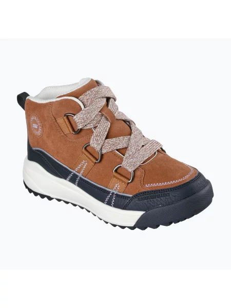 Buty SKECHERS Yana Collins Landing wheat/black czarne