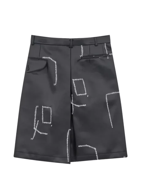 Pantaloni scurți Black Comme Des Garçons negru