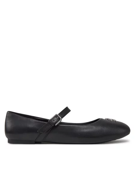 Balerinos KARL LAGERFELD Karo juoda