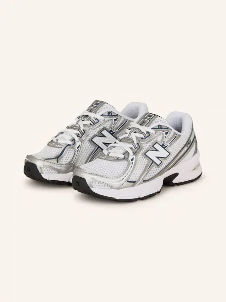 New Balance Sneakersy bílá/ tmavě modrá/ šedá bílé