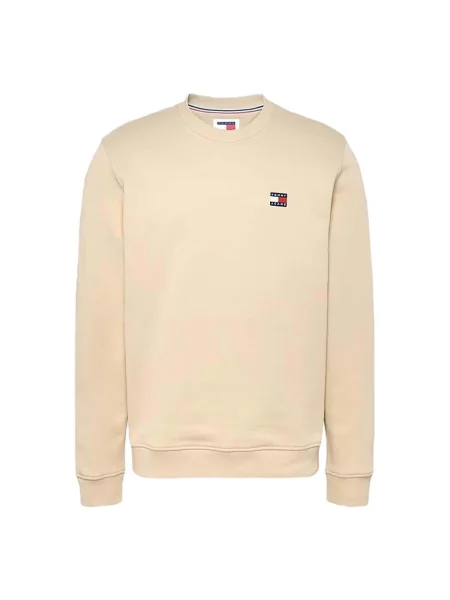 Bluza z kapturem Tommy Hilfiger z kapturem beżowa