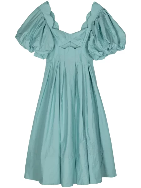 Sukienka midi Farm Rio do kolan garniturowa niebieska