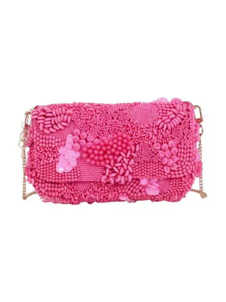 Torebka bagietka Lola Casademunt różowa