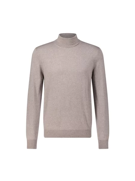 Sweter z golfem Gran Sasso szary