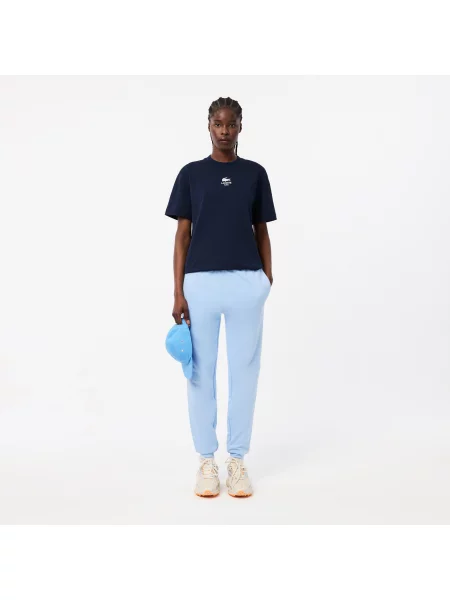 Классическая футболка Lacoste синяя