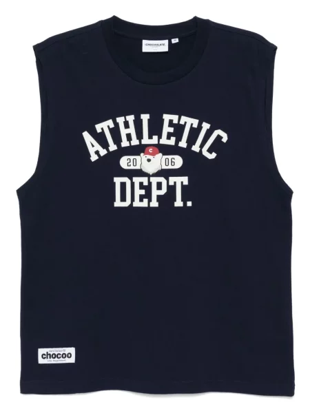 Vesta :chocoolate s potiskem modrá