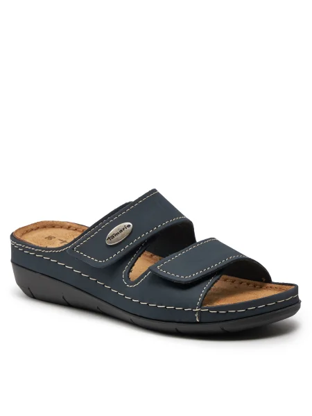 Papucs Tamaris Navy fekete