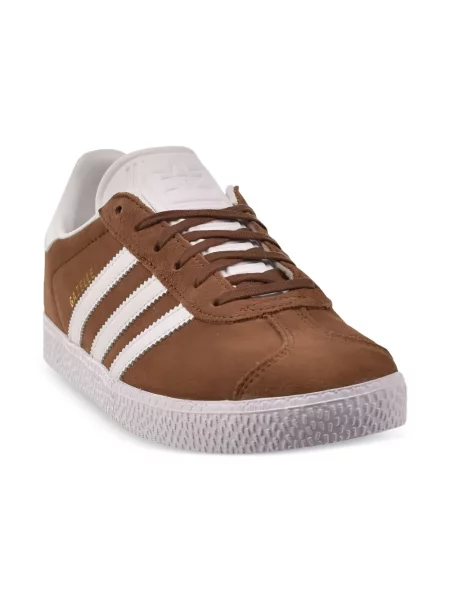 Sneakersy dziecięce Adidas Gazelle brązowe