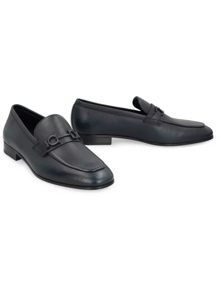 Półbuty Ferragamo czarne