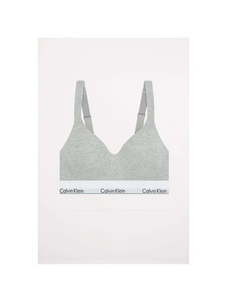 Calvin Klein Underwear Grudnjak / crna / bijela siva