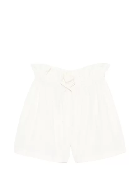 Pantaloni scurți Jil Sander cu cordon alb