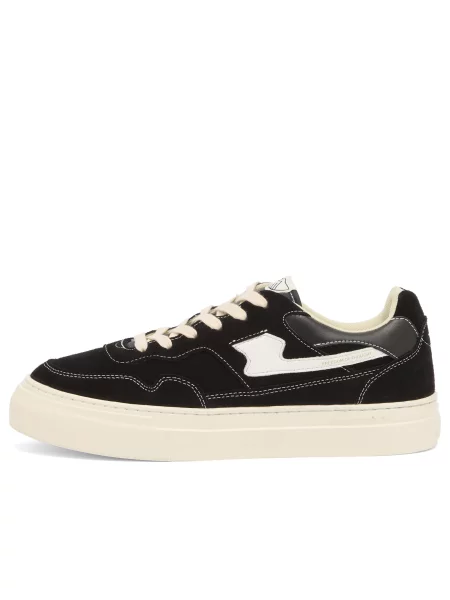 Stepney Workers Club sneakersy zamszowe Pearl S-Strike Suede czarny