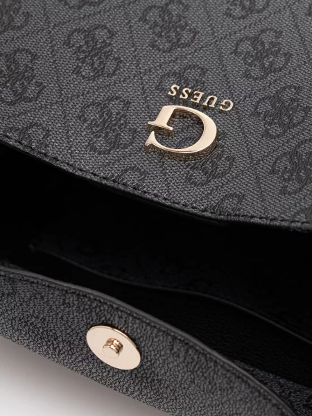Кожаная сумка через плечо Guess