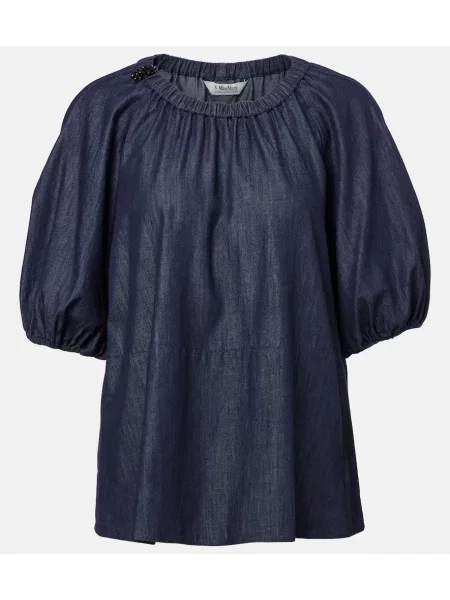 Top 's Max Mara modrá