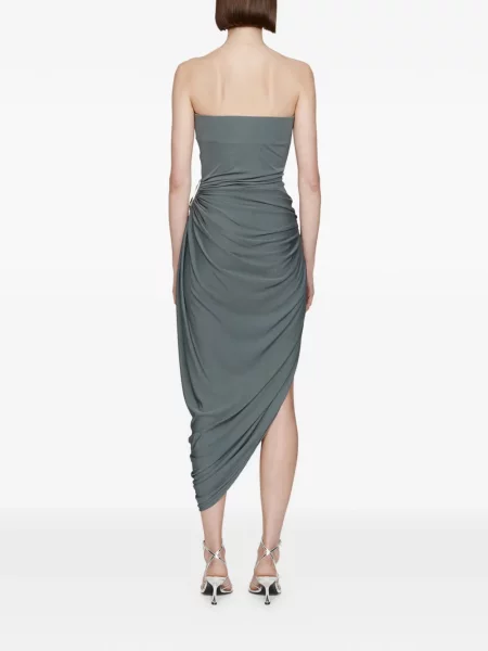 Rochie Christopher Esber de cristal de costum gri