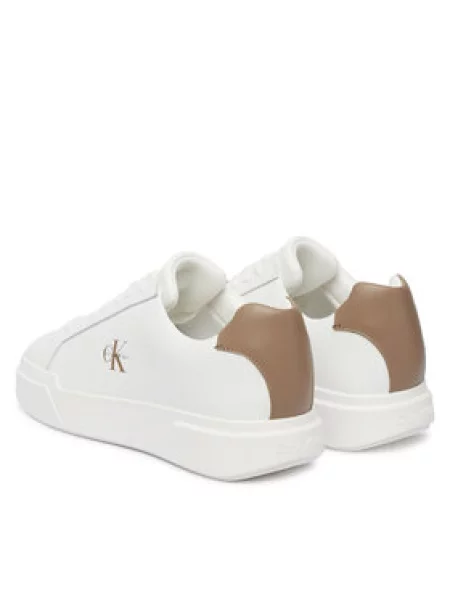 Calvin Klein Superge Chunky Cupsole Laceup Lth bela