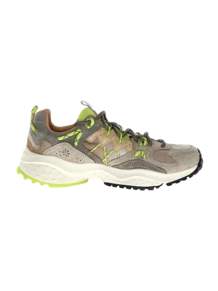 Sneakersy Flower Mountain w kwiatki zielone