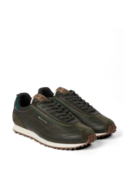 Sneakerși Ps Paul Smith din piele verde
