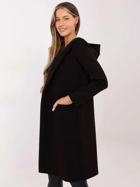 Mikina s kapucí Factory Price s kapucí černá