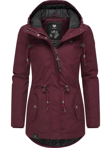 Geacă parka Ragwear roșu