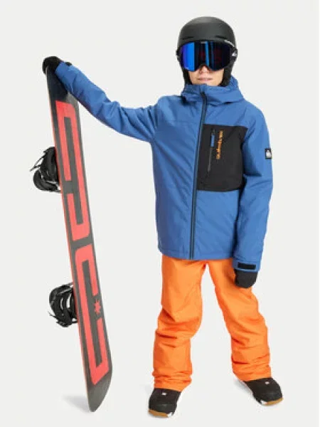 Quiksilver Snowboard kabát Side Hit Solid kék