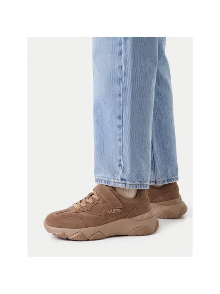 Sneakersy Guess beżowe