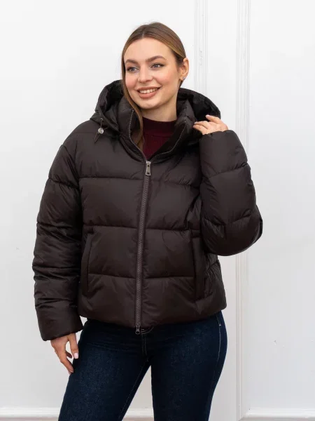 Демісезонна куртка UVENTUM коричневий