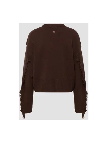 Sweter Lecomte brązowy