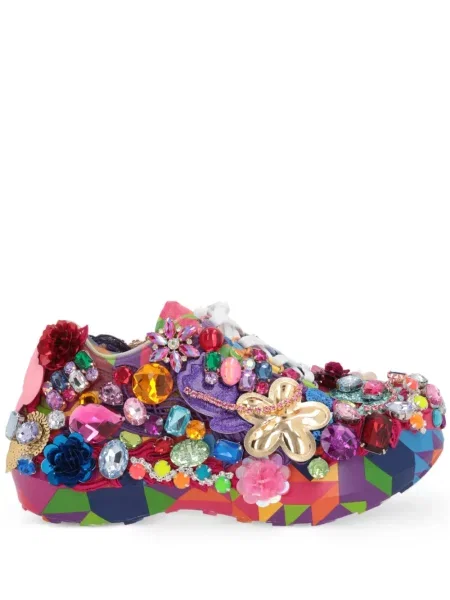 Sneakerși Comme Des Garçons de cristal roz