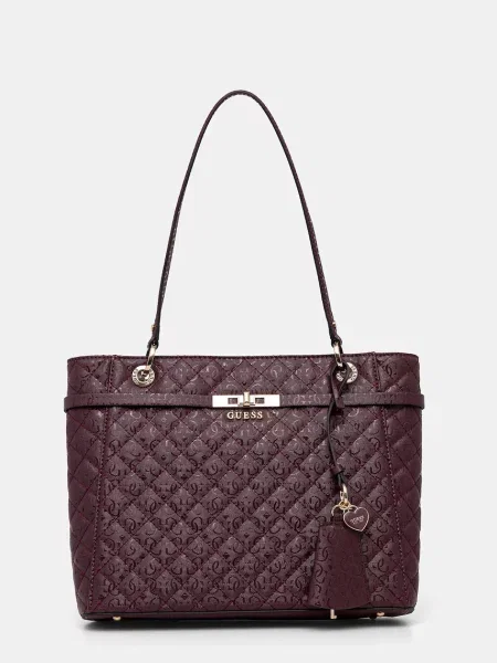 Чанта Guess IDRA бордо