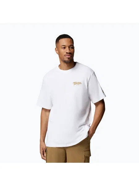 Tricou pentru bărbați Columbia CSC Heavyweight Back Graphic Tee white/heritage alb