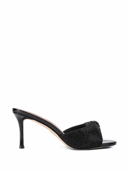 Oxford Kurt Geiger London din țesătură twill negru