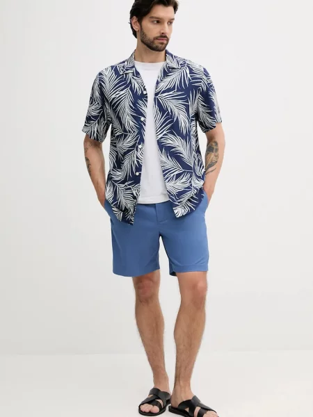 Tommy Hilfiger koszula granatowy regular
