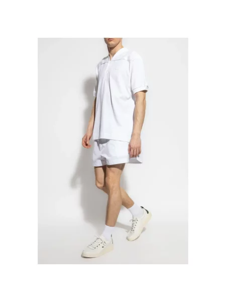 Koszulka polo Lacoste z logo biała