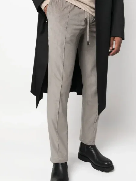 Pantaloni Brioni cu cordon gri