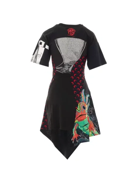 Rochie Marine Serre asimetrică negru
