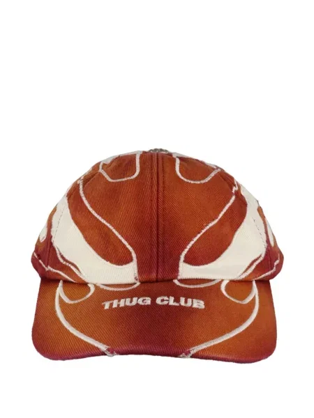 Шапка с козирки Thug Club червено
