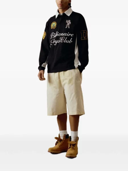 Koszulka polo dziecięca Billionaire Boys Club czarna