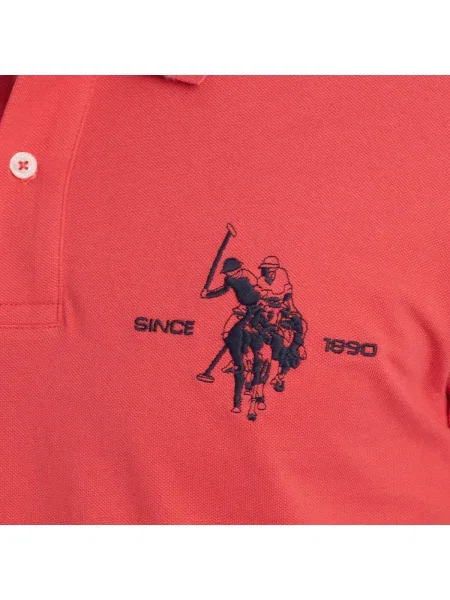 Tricou polo U.s. Polo Assn. roșu