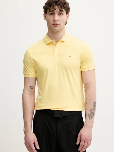 Tommy Hilfiger polo żółta