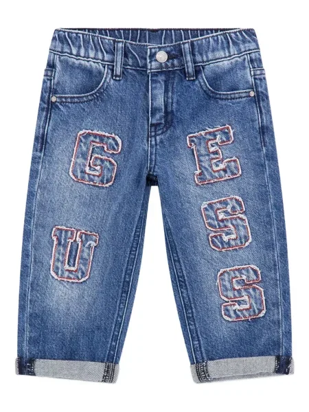 Jeansy dziecięce Guess niebieskie