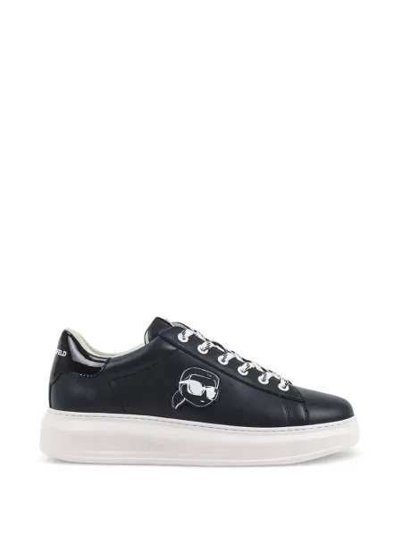 Platform talpú sneaker Karl Lagerfeld fekete
