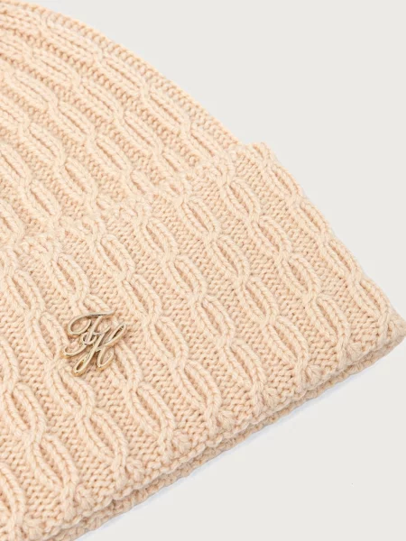 TOMMY HILFIGER Kape svetlo bež