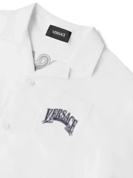 Koszula dziecięca Versace biała